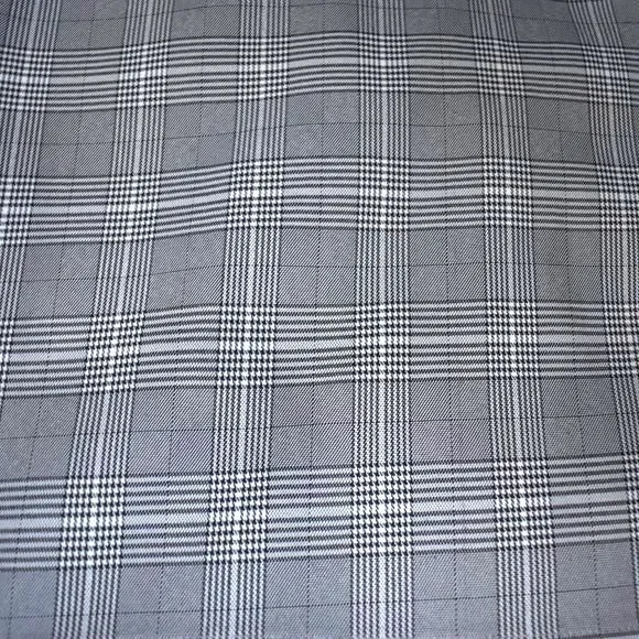 Wild Honey Gray Black Plaid Mini Skirt Size M Pockets Y2K Preppy Grunge - Picture 9 of 10